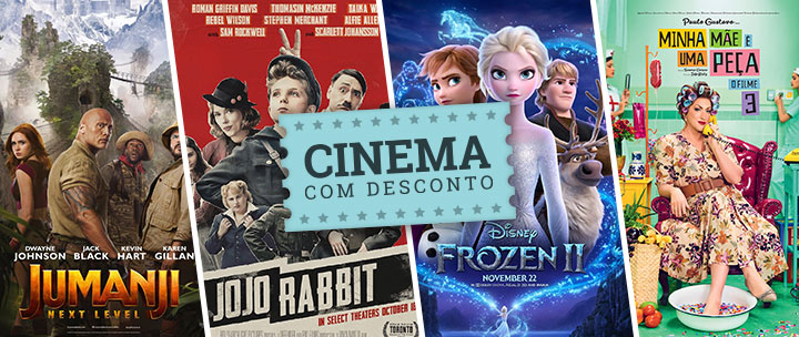 Cinema com desconto em Porto Alegre