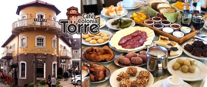 Torre Café Colonial em Gramado