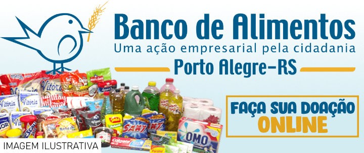 Doação Banco de Alimentos de Porto Alegre