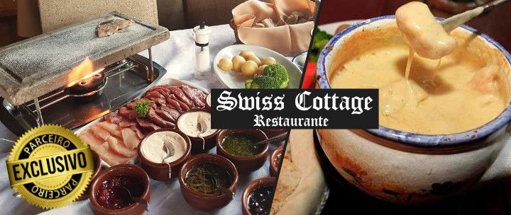 Sequência de Fondue no Swiss Cottage em Gramado