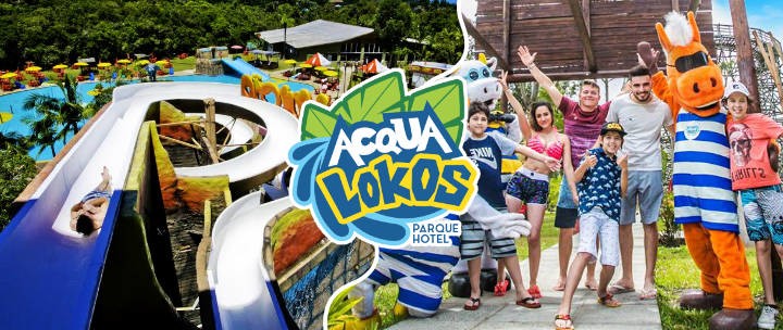 Passaporte para o Parque Aquático Acqua Lokos