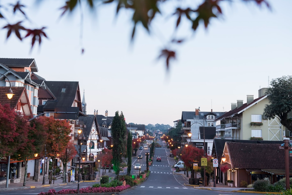 Centro de Gramado. Foto: Rafael Cavalli.