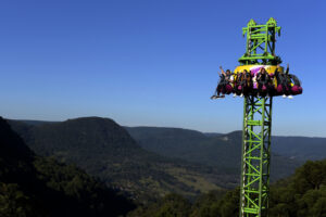 Alpen Turbo Drop no Alpen Park.