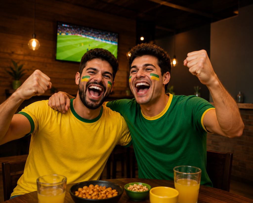 Onde assistir aos jogos do Brasil em Porto Alegre.